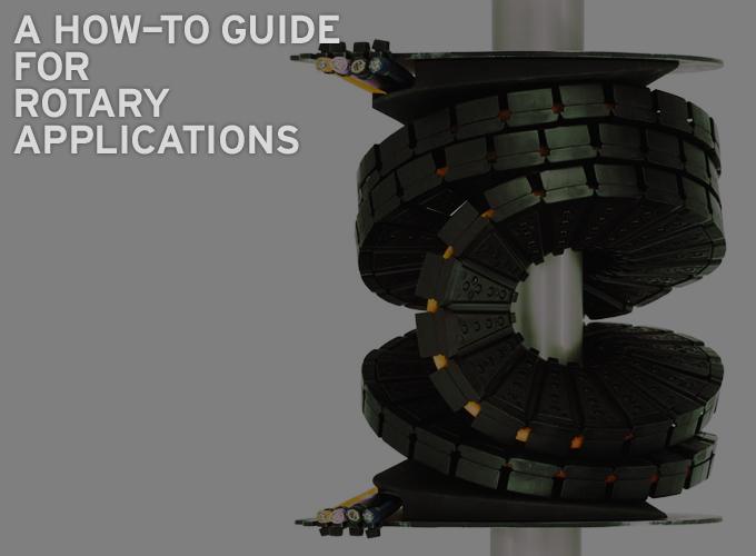 Cable Carriers for Rotary Applications