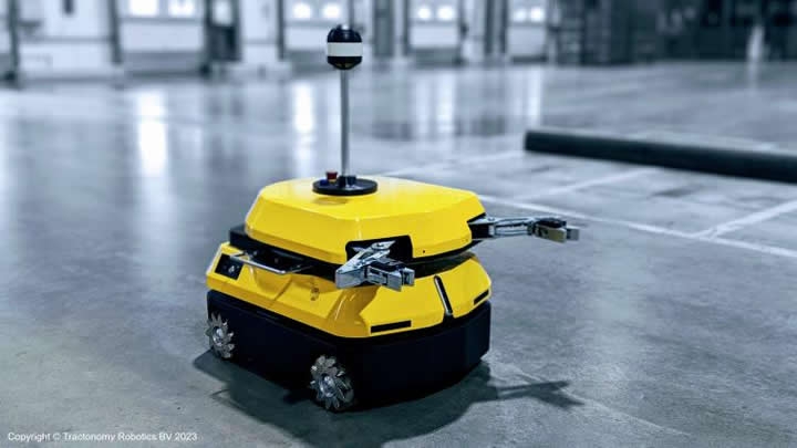 Robots speeding up material handling