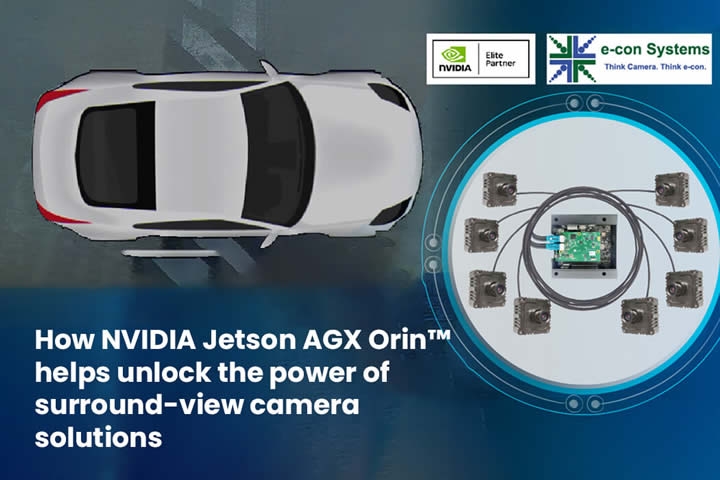 How NVIDIA Jetson AGX Orin™ helps unlock the power of surround-view camera solutions